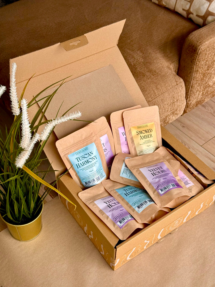 SMOKED AMBER SNACK BOX