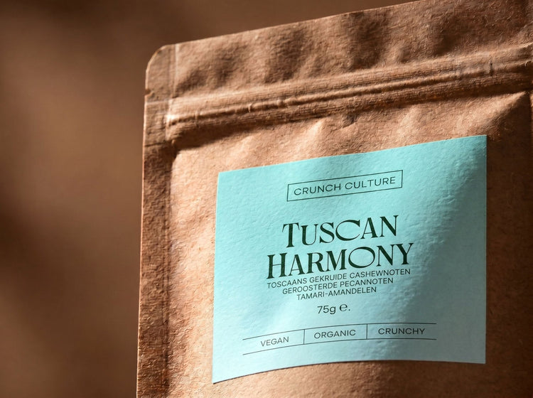 TUSCAN HARMONY SNACK BOX - Mixed Nuts | Acrosstrades | 75 Grams (x8)