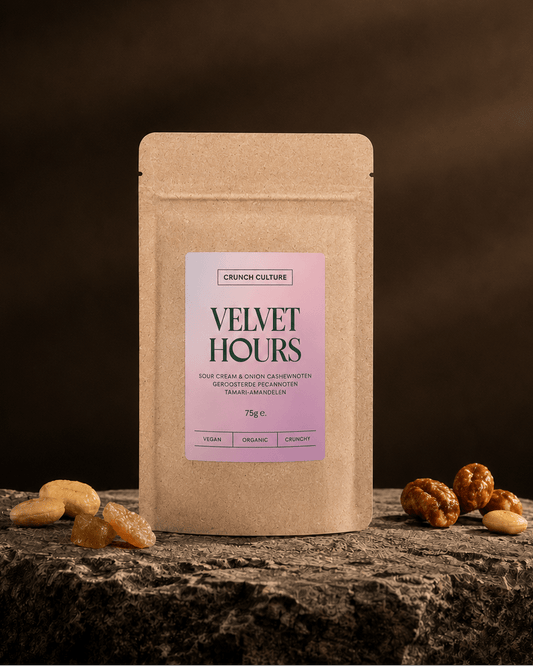 VELVET HOURS SNACK BOX - Mixed Nuts | Acrosstrades | 75 Grams (x8)