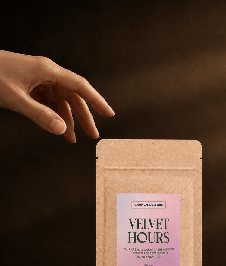 VELVET HOURS SNACK BOX - Mixed Nuts | Acrosstrades | 75 Grams (x8)