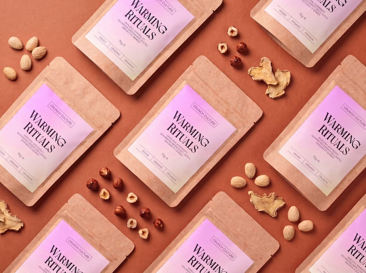 WARMING RITUALS SNACK BOX - Mixed Nuts | Acrosstrades | 75 Grams (x8)
