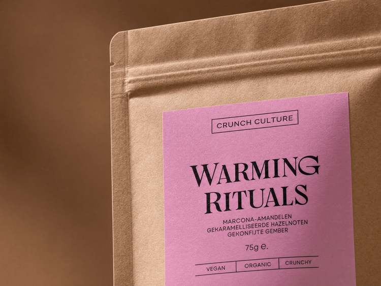 WARMING RITUALS SNACK BOX - Mixed Nuts | Acrosstrades | 75 Grams (x8)